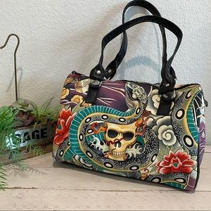 Tattoo art handbag